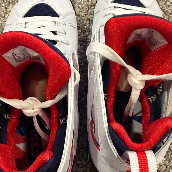 Jordan PSG White and Navy Sneakers - Picture 7 of 9